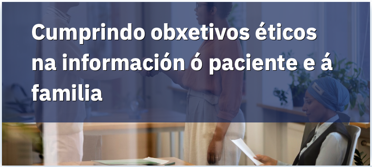 Cumpriendo obxetivos eticos